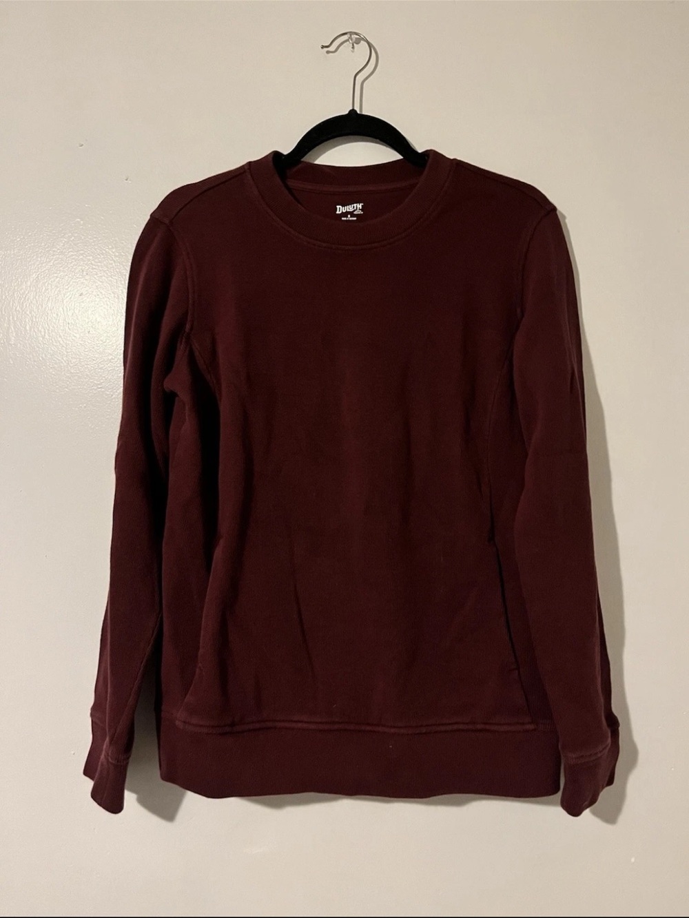 Duluth Trading Co Men’s Crewneck Sweatshirt - Maroon
